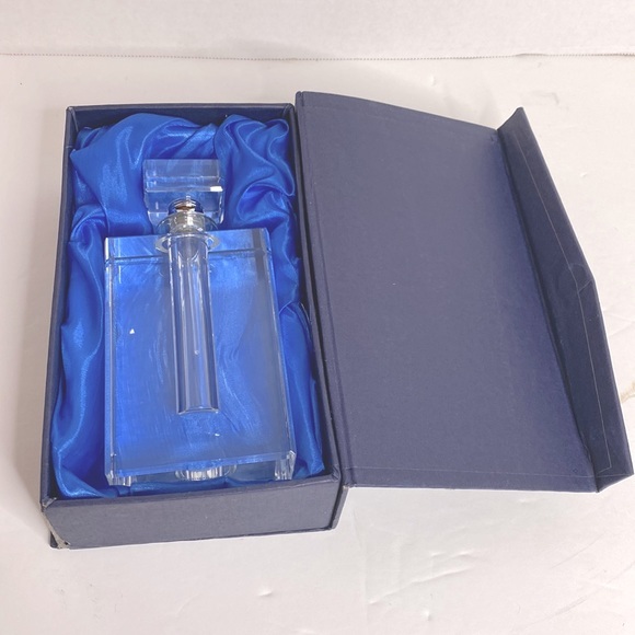 Badash Joy Optical Crystal 7.5 Inch Tall Perfume Bottle - Picture 5 of 11